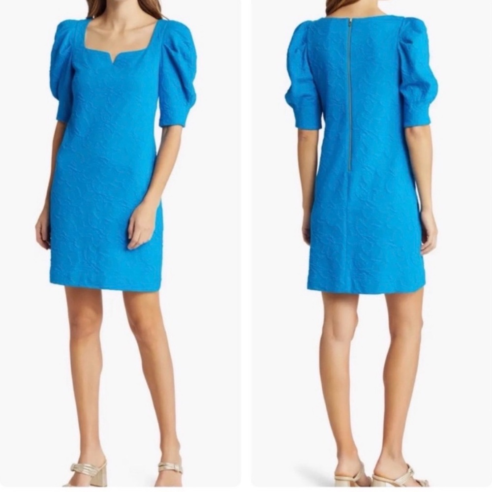 Lilly Pulitzer Feona Elbow Sleeve TealBay  Dress